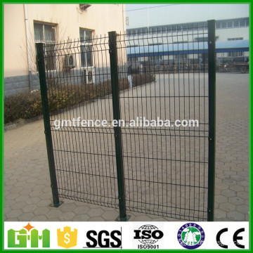 PVC coated 3D curved welded wire mesh fence/safety fence used fencing for sale